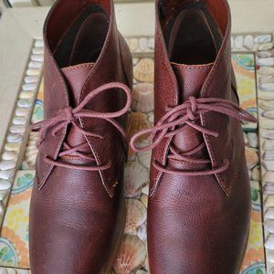 Ralph Lauren Women's Leather Malva Booties - Size 10